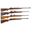 Image 1 : Four Bolt Action Sporting Rifles -A) Winchester Model 70XTR Sporter Rifle