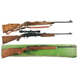 Three Remington Sporting Rifles -A) Remington Model 700 Bolt Action Rifle