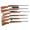 Image 1 : Collector's Lot of Six Winchester Rimfire Rifles -A) Winchester Model 68 Bolt Action Single Shot Rif