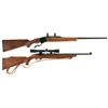 Image 1 : Two American Sporting Longarms -A) Ruger No. 1 Standard Single Shot Falling Block Rifle