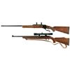 Image 2 : Two American Sporting Longarms -A) Ruger No. 1 Standard Single Shot Falling Block Rifle