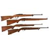 Image 1 : Four Ruger Carbines -A) Ruger Model Ninety-Six Lever Action Carbine