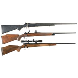 Three Bolt Action Rifles -A) CZ Model VZ24 Mauser Rifle