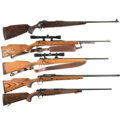 Five Bolt Action Sporting Rifles -A) Remington Model 30 Express Rifle