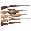 Image 1 : Five Bolt Action Sporting Rifles -A) Remington Model 30 Express Rifle