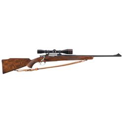 Belgian Browning High Power Safari Grade Bolt Action Rifle with Scope