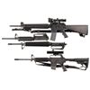 Image 1 : Two Semi-Automatic Sporting Longarms with Scopes -A) Bushmaster XM15 E2S Rifle with Extra Barrels