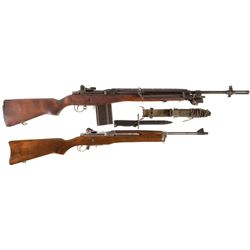 Two Semi-Automatic Longguns -A) Scarce A.R. Sales Mark IV Rifle, Serial Number "0011"