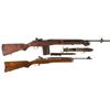 Image 1 : Two Semi-Automatic Longguns -A) Scarce A.R. Sales Mark IV Rifle, Serial Number "0011"