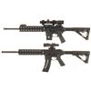 Image 1 : Two Smith & Wesson Semi-Automatic Carbines with Scopes -A) S&W M&P-15/22 Carbine