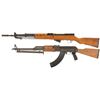 Image 2 : Two Semi-Automatic Rifles -A) Yugoslavian Model 59 SKS Rifle with Bayonet