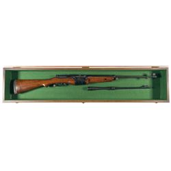 U.S. Johnson Automatics Model 1941 Semi-Automatic Rifle with Display Case and Extra Barrel