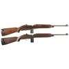 Image 1 : Two U.S. M1 Semi-Automatic Carbines -A) U.S. Underwood M1 Carbine