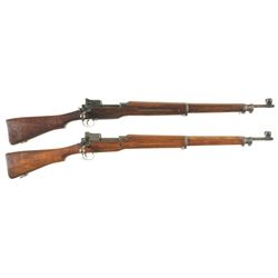 Two U.S. Military Bolt Action Rifles -A) U.S. Remington Model 1917 Rifle