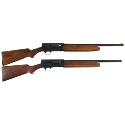 Two U.S. Military Semi-Automatic Shotguns -A) U.S. Savage Model 720 Riot Style Shotgun