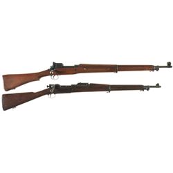 Two U.S. Military Bolt Action Rifles -A) U.S. Winchester Model 1917 Rifle