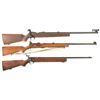Image 1 : Three U.S. Marked Bolt Action Training Rifles -A) Harrington & Richardson Model 12 Single Shot Rifle