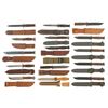 Image 1 : Fifteen Knives with Scabbards and One Belt