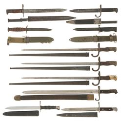 10 Edged Weapons, Primarily Bayonets