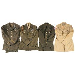 Large Grouping of American Military Uniform Items