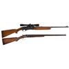 Image 1 : Two Sporting Guns -A) Remington Model 740 Semi-Automatic Rifle with Scope
