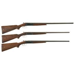 Collector's Lot of Three Winchester Double Barrel Shotguns -A) Winchester Model 24 Shotgun