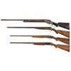 Image 2 : Four Shotguns -A) Winchester Model 1887 Lever Action Shotgun