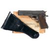 Image 1 : U.S. Army Remington-Rand Model 1911A1 Semi-Automatic Pistol with Shipping Box and Holster