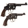 Image 2 : Collector's Lot of Two U.S. Smith & Wesson Double Action Revolvers -A) U.S. S&W Model 1917 Revolver