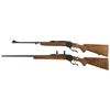 Image 2 : Two Ruger Single Shot Falling Block Rifles with Boxes -A) California Highway Patrolman Edition No. 1