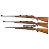 Image 3 : Three Ruger Bolt Action Rifles -A) Ruger M77 Rifle with Box and Employee Letter