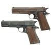 Image 1 : Two Semi-Automatic Military Pistols -A) U.S. Army Colt Model 1911 Pistol