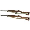 Image 2 : Two U.S. Military Semi-Automatic Carbines with Bayonets -A) U.S. Inland M1 Carbine