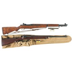 Two U.S. Military Rifles -A) U.S. Springfield Armory M1 Garand Semi-Automatic Rifle
