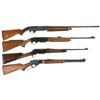 Image 1 : Four Sporting Long Guns -A) Savage Model 30 Series B Slide Action Shotgun