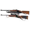 Image 2 : Two Ruger Single Shot Falling Block Rifles -A) Ruger No. 1 Tropical Rifle