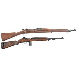Two U.S. Military Longarms -A) U.S. Rock Island Arsenal Model 1903 Bolt Action Rifle