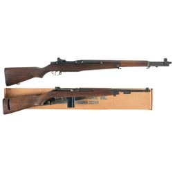 Two U.S. Military Semi-Automatic Longarms -A) U.S. Winchester M1 Garand Rifle