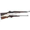 Image 1 : Two U.S. Military Bolt Action Rifles -A) Eddystone Model 1917 Rifle