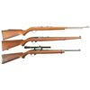 Image 1 : Three Semi-Automatic Longarms -A) Marlin Model 60SB Rifle