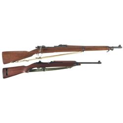 Two U.S. Military Longarms -A) U.S. Remington Arms Model 1903 Bolt Action Rifle