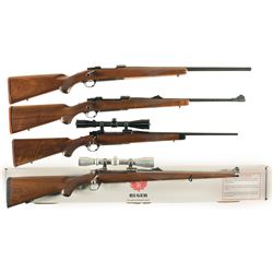 Four Ruger Bolt Action Longarms -A) Ruger M77 Rifle