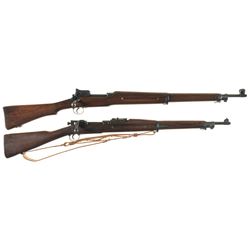 Two U.S. Military Bolt Action Rifles -A) U.S. Remington Model 1917 Rifle