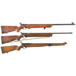 Three Mossberg Bolt Action Military Training Rifles -A) Mossberg Model 144US Rifle