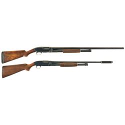 Two Winchester Model 12 Slide Action Shotguns -A) Winchester Model 1912 Shotgun