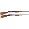Image 1 : Two Winchester Slide Action Shotguns -A) Winchester Model 12 Shotgun