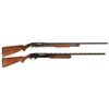 Image 1 : Two Slide Action Shotguns -A) Winchester Model 12 Shotgun