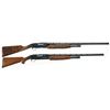 Image 1 : Two Winchester Slide Action Shotguns -A) Winchester Black Diamond Trap Model 12 Shotgun