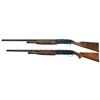Image 2 : Two Winchester Slide Action Shotguns -A) Winchester Black Diamond Trap Model 12 Shotgun