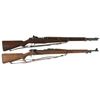 Image 1 : Two U.S. Military Longarms -A) U.S. International Harvester M1 Garand Semi-Automatic Rifle